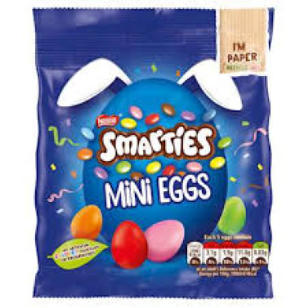 SMARTIES MINI EGGS BAG 80G